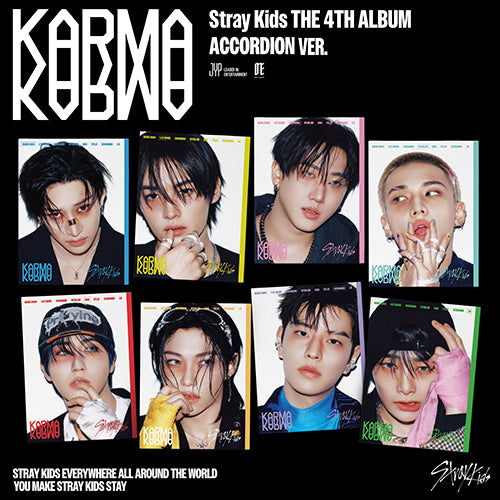 *PRE-ORDER* STRAY KIDS - KARMA (4th Studio Album) [Accordion Ver.] + POB