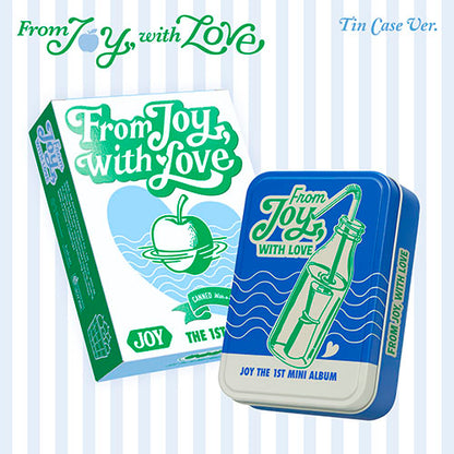 RED VELVET JOY - From JOY, with Love (1st Mini Album) [Tin Case Ver.]