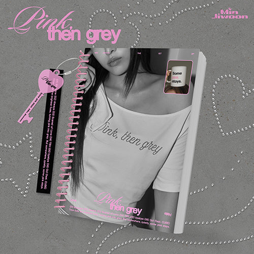 *PRE-ORDER* MIN JIWOON - Pink, then grey (1st Mini Album)