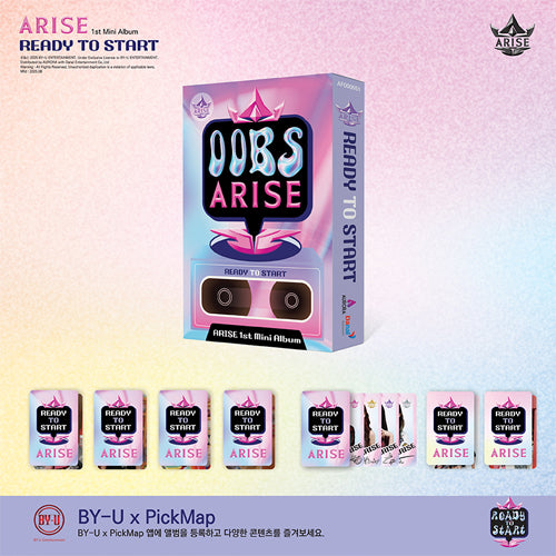 *PRE-ORDER* ARISE - READY TO START (1st Mini Album) [Smart Album Ver.]