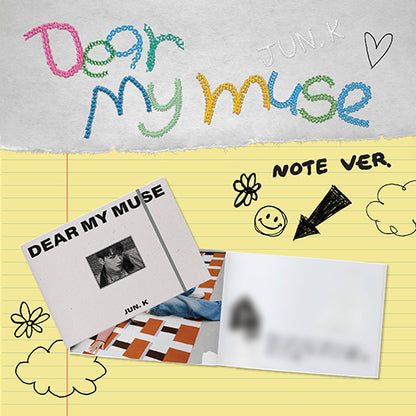 JUN.K - Dear my muse (4th Mini Album) [Note Digipack Ver.]