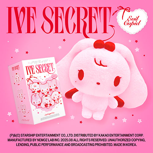 *PRE-ORDER* IVE- IVE SECRET (4th Mini Album) [Evil Cupid Platform Ver.]