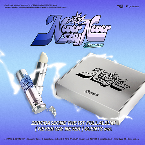 *PRE-ORDER* ZEROBASEONE - NEVER SAY NEVER (1st Studio Album) [Scents Ver.]