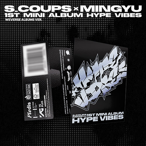 *PRE-ORDER* SEVENTEEN S.COUPS X MINGYU - HYPE VIBES (1st Mini Album) [Weverse Albums Ver.] + POB