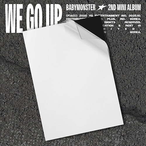 *PRE-ORDER* BABYMONSTER - We Go Up (2nd Mini Album) [WE Ver.]