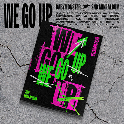 *PRE-ORDER* BABYMONSTER - We Go Up (2nd Mini Album) [UP Ver.]