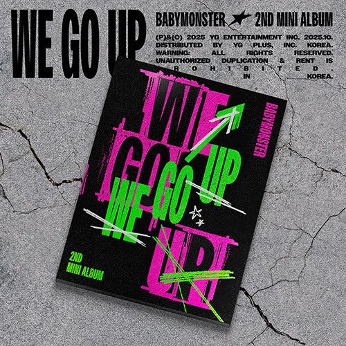 *PRE-ORDER* BABYMONSTER - We Go Up (2nd Mini Album) [UP Ver.]
