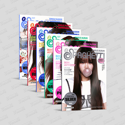 *PRE-ORDER* LE SSERAFIM - SPAGHETTI (1st Single Album) [Compact Ver.]