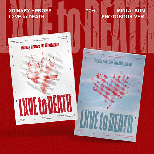 *PRE-ORDER* XDINARY HEROES - LXVE TO DEATH (7th Mini Album) [Photobook Ver.]