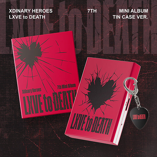 *PRE-ORDER* XDINARY HEROES - LXVE TO DEATH (7th Mini Album) [Tin Case Ver.] + POB
