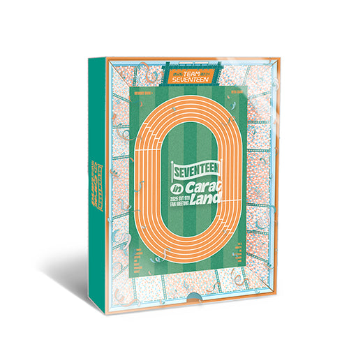 *PRE-ORDER* SEVENTEEN - 2025 SVT 9TH FAN MEETING SEVENTEEN IN CARAT LAND MEMORY BOOK+