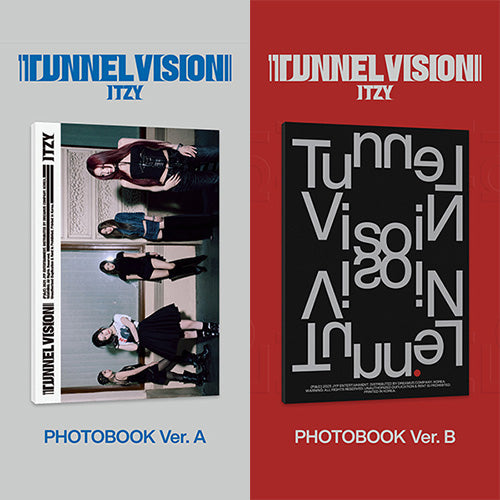 *PRE-ORDER* ITZY - TUNNEL VISION (11th Mini Album) [Photobook Ver.] + POB