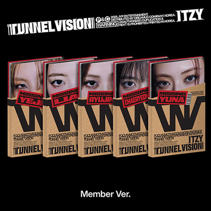 ITZY - TUNNEL VISION (11th Mini Album) [Member Ver.]