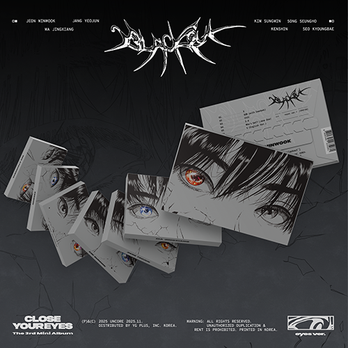 CLOSE YOUR EYES - blackout (3rd Mini Album) [eyes Ver.]