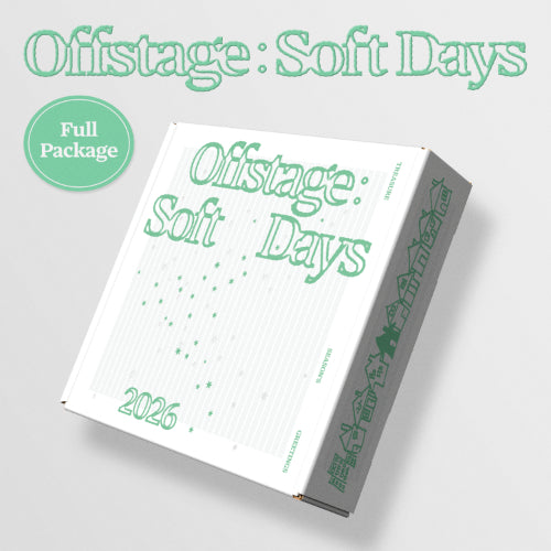 *PRE-ORDER* TREASURE - 'Offstage : Soft Days' 2026 Season's Greetings [Full Package]