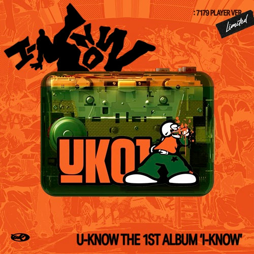 *PRE-ORDER* U-KNOW - I-KNOW (1st Studio Album) [7179 Player Ver.]