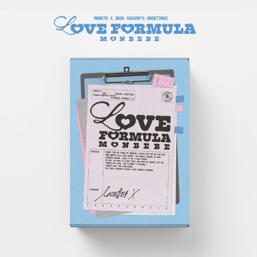 MONSTA X - 'LOVE FORMULA MONBEBE' 2026 Season's Greetings