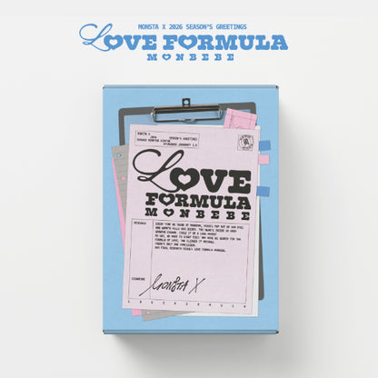 MONSTA X - 'LOVE FORMULA MONBEBE' 2026 Season's Greetings