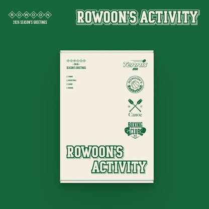 *PRE-ORDER* ROWOON - 'ROWOON'S ACTIVITY' 2026 Season's Greetings