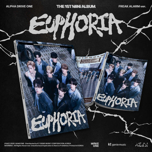 ALPHA DRIVE ONE - EUPHORIA (1st Mini Album) [Freak Alarm Ver.]