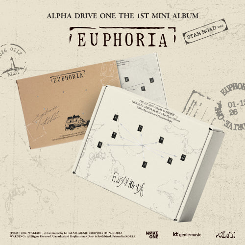 ALPHA DRIVE ONE - EUPHORIA (1st Mini Album) [Star Road Ver.]