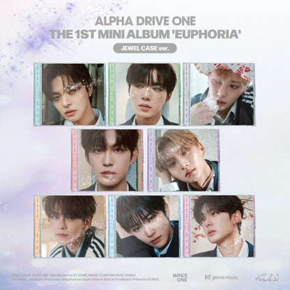 ALPHA DRIVE ONE - EUPHORIA (1st Mini Album) [Jewel Case Ver.]