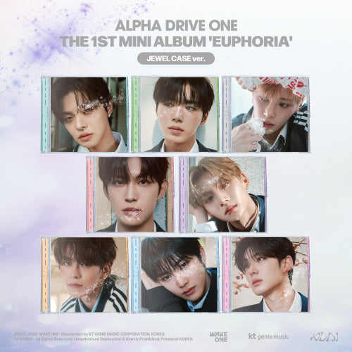 ALPHA DRIVE ONE - EUPHORIA (1st Mini Album) [Jewel Case Ver.]