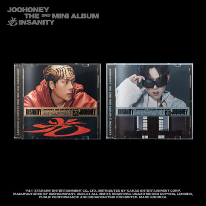 MONSTA X JOOHONEY - 光 INSANITY (2nd Mini Album) [Jewel Ver.]