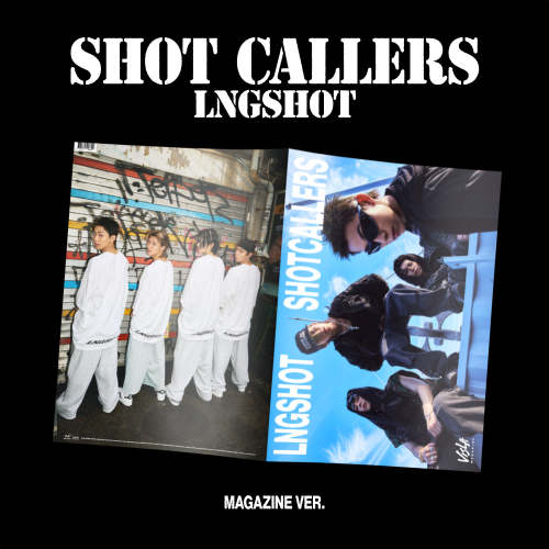 LNGSHOT - SHOT CALLERS (1st Mini Album) [Magazine Ver.]