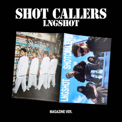 LNGSHOT - SHOT CALLERS (1st Mini Album) [Magazine Ver.]