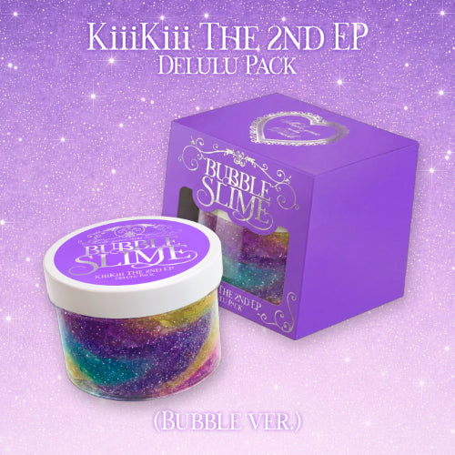 *PRE-ORDER* KIIIKIII - Delulu Pack (2nd Mini Album) [Bubble Ver.]