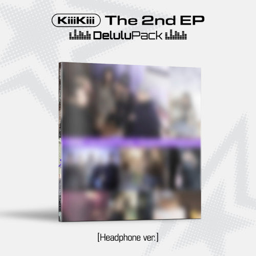 KIIIKIII - Delulu Pack (2nd Mini Album) [Headphone Ver.]