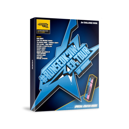 *PRE-ORDER* BTS JIN - #RUNSEOKJIN_EP.TOUR CHALLENGE BOOK