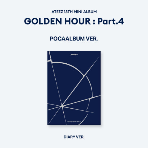 BBANGYA | ATEEZ - Golden Hour Pt. 4 (13th Mini Album) [Poca Ver.]
