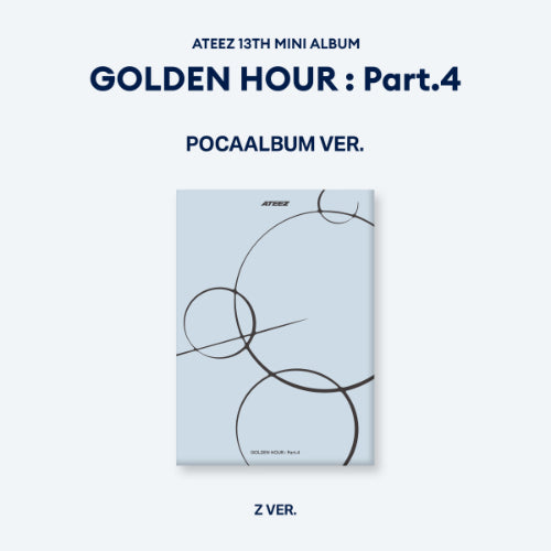 BBANGYA | ATEEZ - Golden Hour Pt. 4 (13th Mini Album) [Poca Ver.]