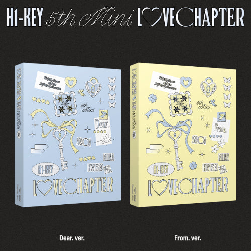 *PRE-ORDER* H1-KEY - LOVECHAPTER (5th Mini Album)