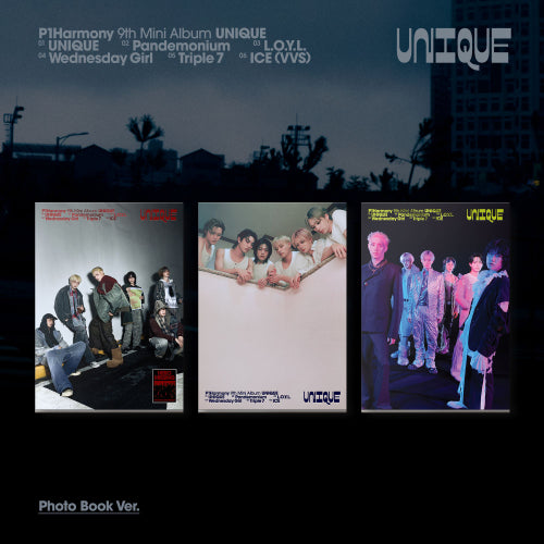 P1HARMONY - Unique (9th Mini Album) [Photobook Ver.]