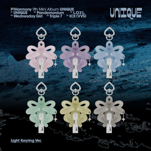 *PRE-ORDER* P1HARMONY - Unique (9th Mini Album) [Light Keyring Ver.]