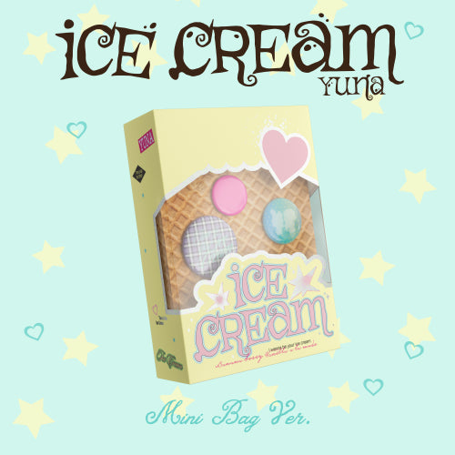 ITZY YUNA - Ice Cream (1st Mini Album) [Mini Bag MD Ver.]
