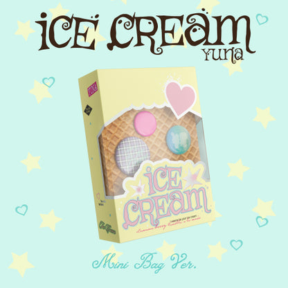 ITZY YUNA - Ice Cream (1st Mini Album) [Mini Bag MD Ver.]