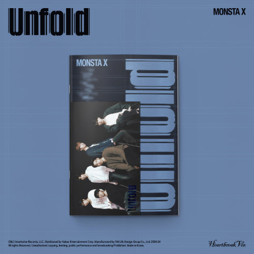 MONSTA X - Unfold (English Album) [Heartbreak Ver.]