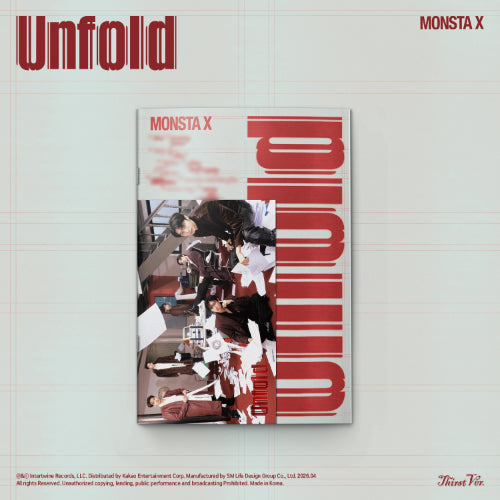 MONSTA X - Unfold (English Album) [Thirst Ver.]