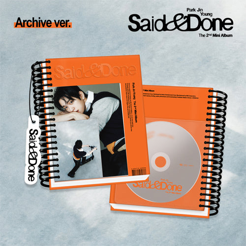 *PRE-ORDER* GOT7 PARK JINYOUNG - Said & Done (2nd Mini Album) [Archive Ver.]
