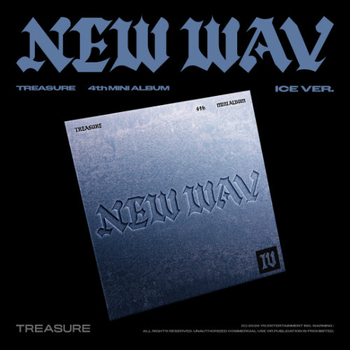 TREASURE - NEW WAV (4th Mini Album) [ICE Ver.]