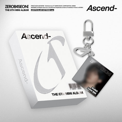 *PRE-ORDER* ZEROBASEONE - Ascend [Lenticular Keyring Ver.]