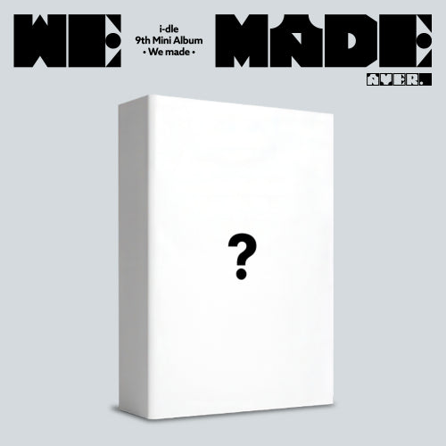 *PRE-ORDER* I-DLE - We made (9th Mini Album) [A Ver.]