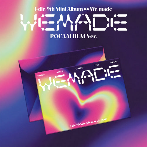 *PRE-ORDER* I-DLE - We made (9th Mini Album) [Poca Album Ver.]