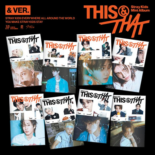 *PRE-ORDER* STRAY KIDS - THIS & THAT (& Ver.) + POB OPTION