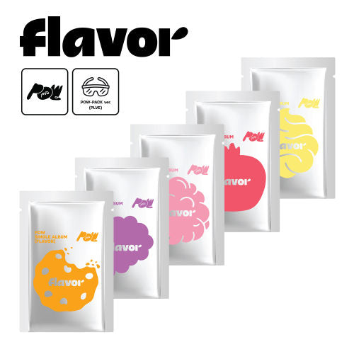 *PRE-ORDER* [EUROPE LUCKY DRAW/SIGNED EVENT] POW - FLAVOR (Single Album) [POW PACK VER.]