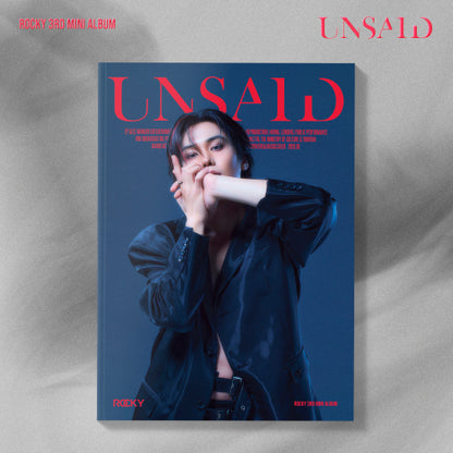 *PRE-ORDER* ASTRO ROCKY - UNSAID (3rd Mini Album) [Shadow Ver.]